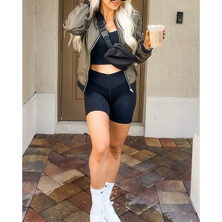 Drune | Reißverschluss Leichtgewichtig Sommerjacke Damenjacke