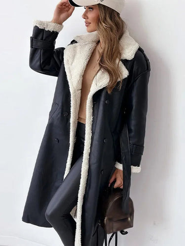 Drune | Eleganter Langer Wintermantel für Damen