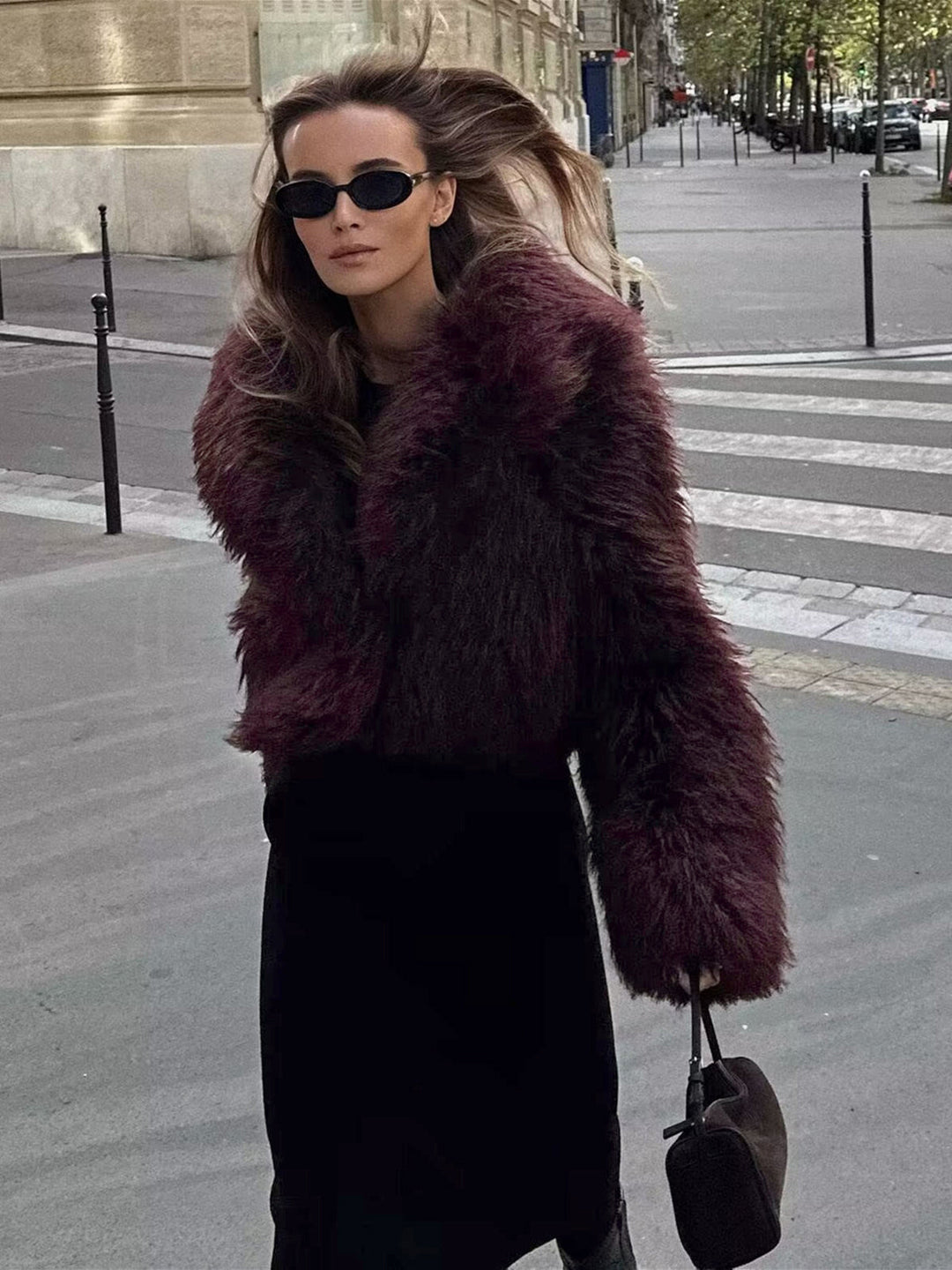 Drune | Flauschig Winter Kurze für Frauen