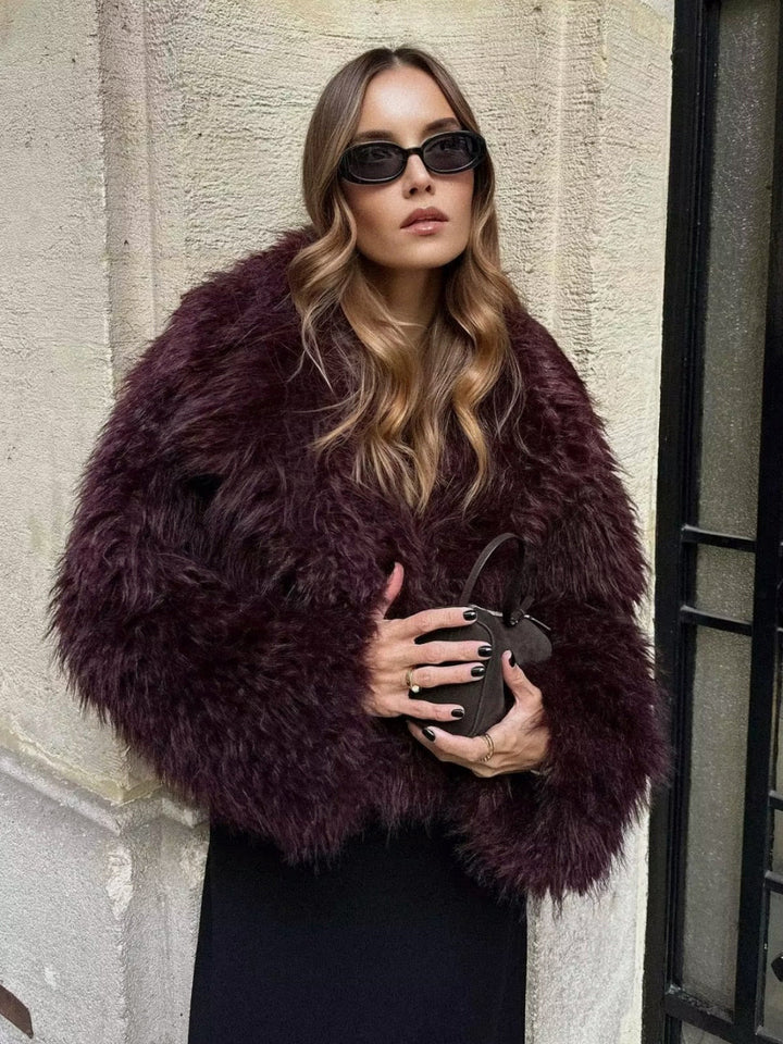 Drune | Flauschig Winter Kurze für Frauen