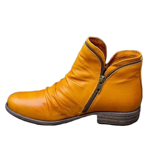 Drune | Damen Reißverschluss-Stiefel