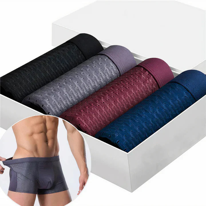 Drune | Bambus Boxershorts Satz in Trendfarben