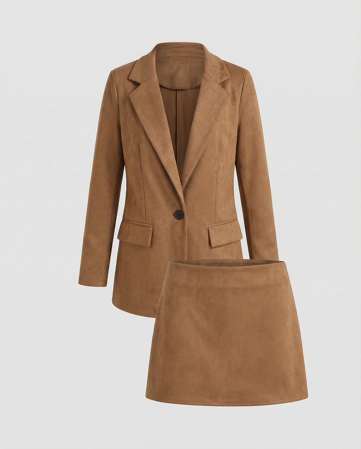 Elegantes Wild Blazer Rock Set | Drune