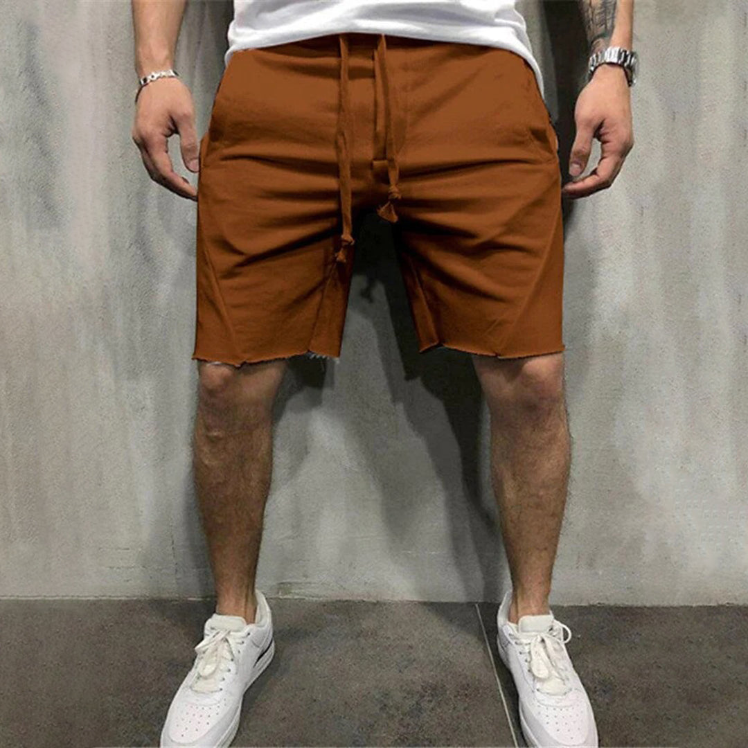 Drune | Sportliche Kordelzug Sommershorts Für Herren
