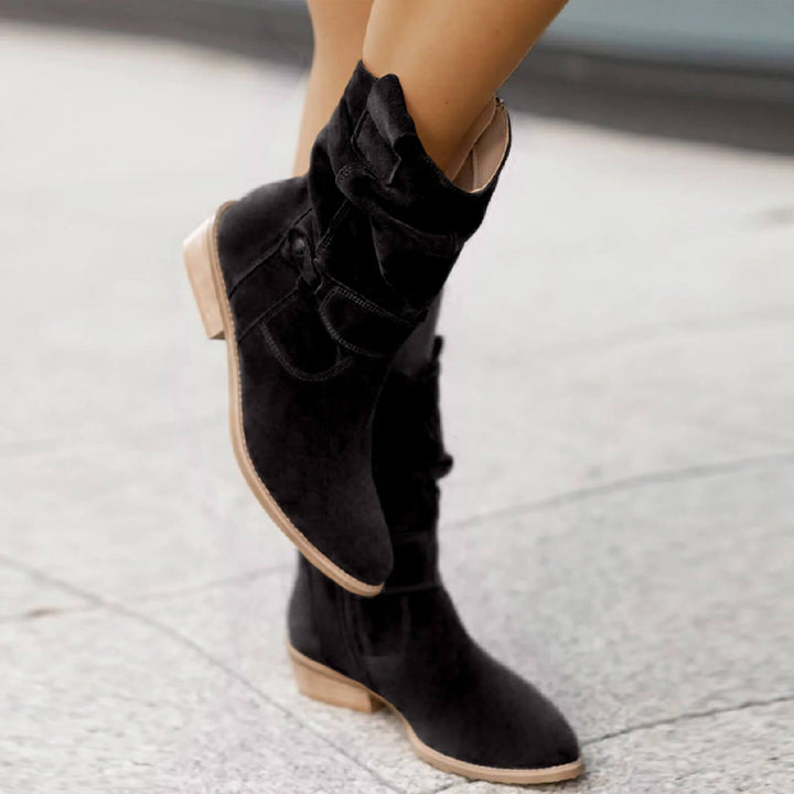 Drune | Braune Wildleder Stiefeletten für Frauen – Bequeme Hochwertige Alltagschuhe