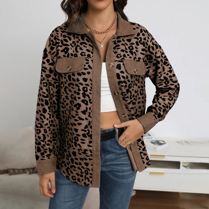Drune | Trendige Leopardenjacke