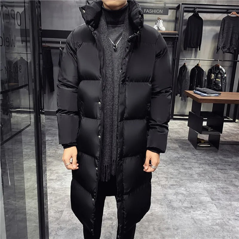 Drune | Elegante Winterdaunenjacke für Herren Warm