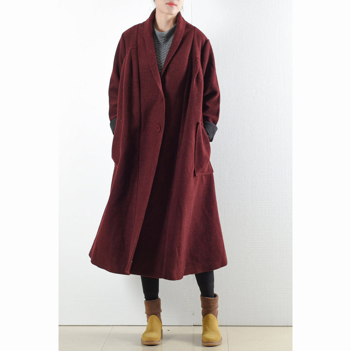 Drune | Wollmäntel 2025 Winter-Trenchcoats Übergrößen Cardigans