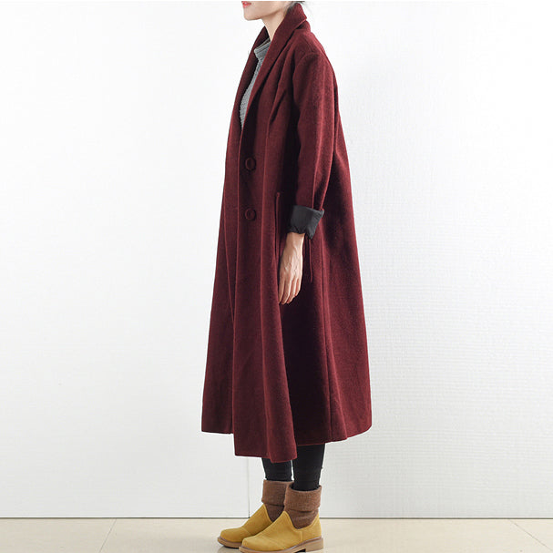 Drune | Wollmäntel 2025 Winter-Trenchcoats Übergrößen Cardigans