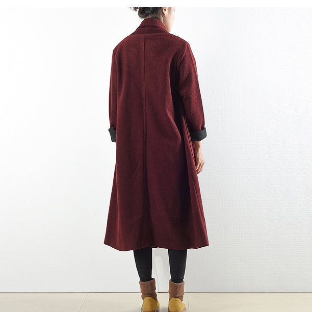 Drune | Wollmäntel 2025 Winter-Trenchcoats Übergrößen Cardigans