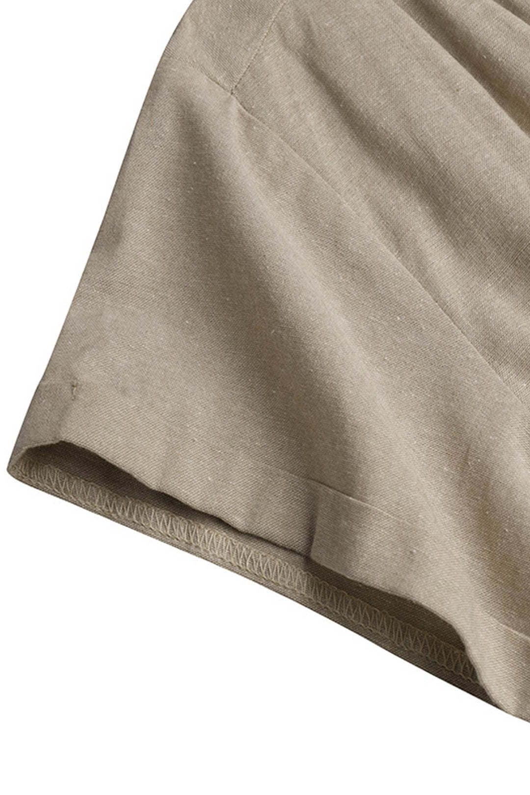 Drune | Knopf Unten Baumwoll Strandkleid