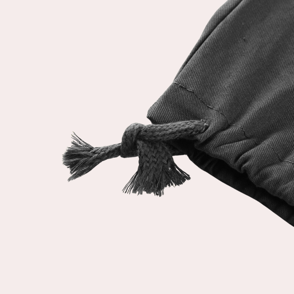 Drune | Cargo Hose mit Taschen - Lockere Utility Pants im Streetstyle Look für Alltag & Freizeit