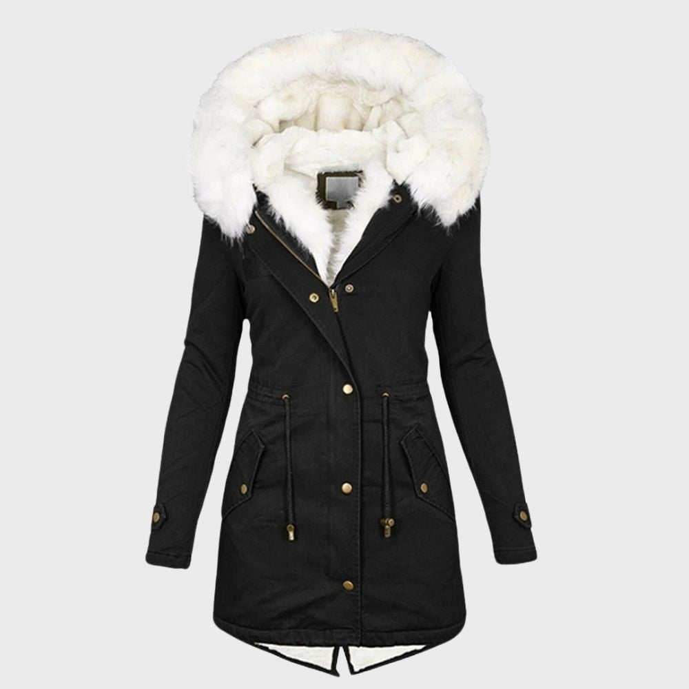 und warme Winterjacke