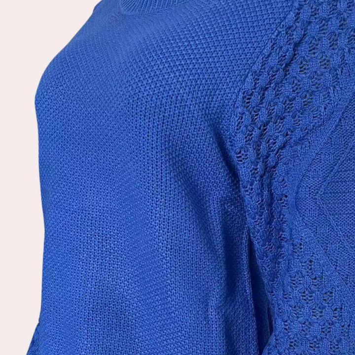 Drune | Chunky Texturiertes Strickpullover