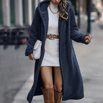 Drune | Lange Winter Teddyjacke