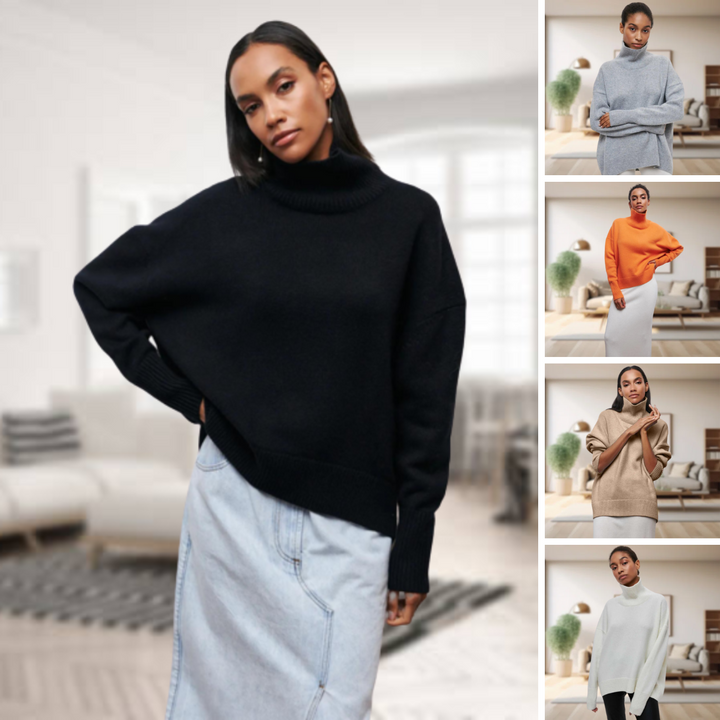 Drune | Klassischer Damen Rollkragenpullover