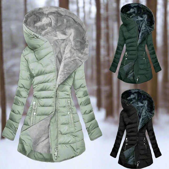 Drune | Warme Plüschjacke Mit Reißverschluss