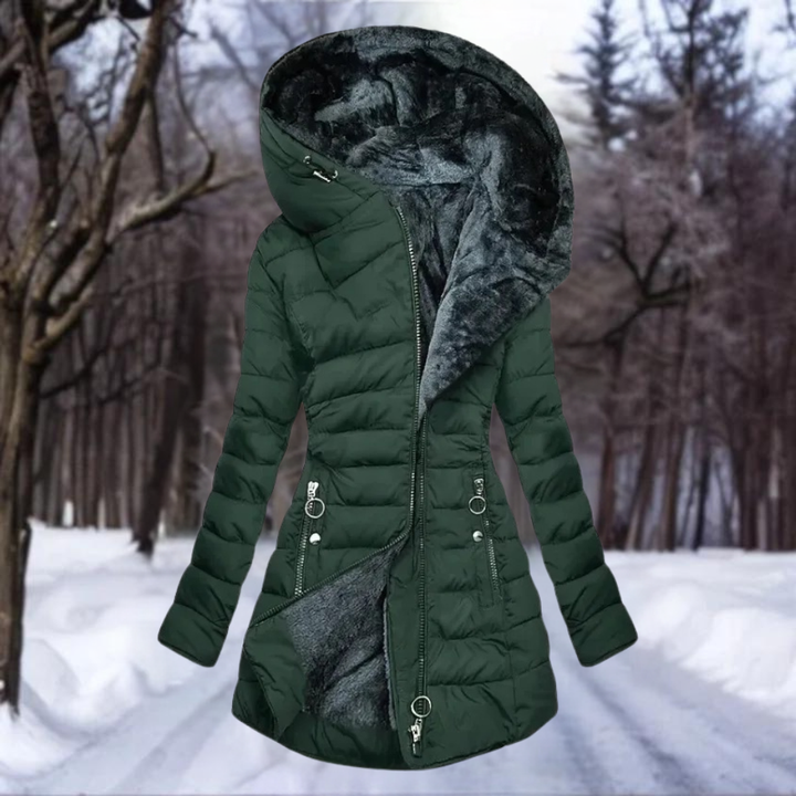 Drune | Eleganter, warmer und isolierender Fleece-Mantel für Frauen