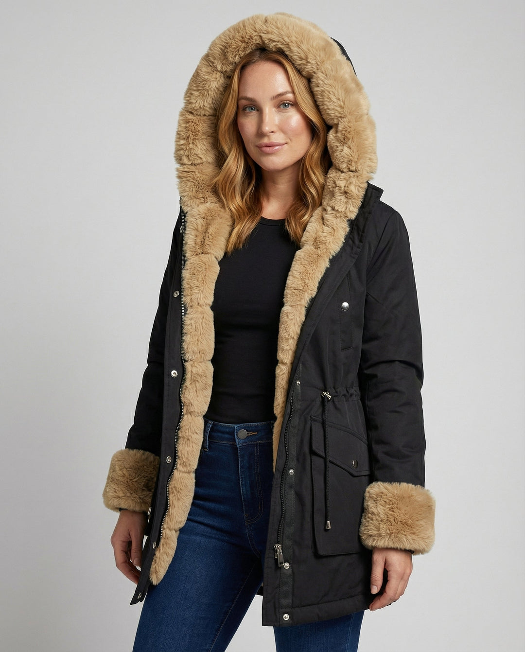 Warme Damen Winterjacke | Drune