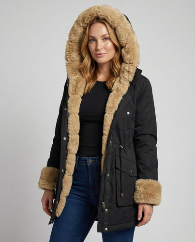 Warme Damen Winterjacke | Drune