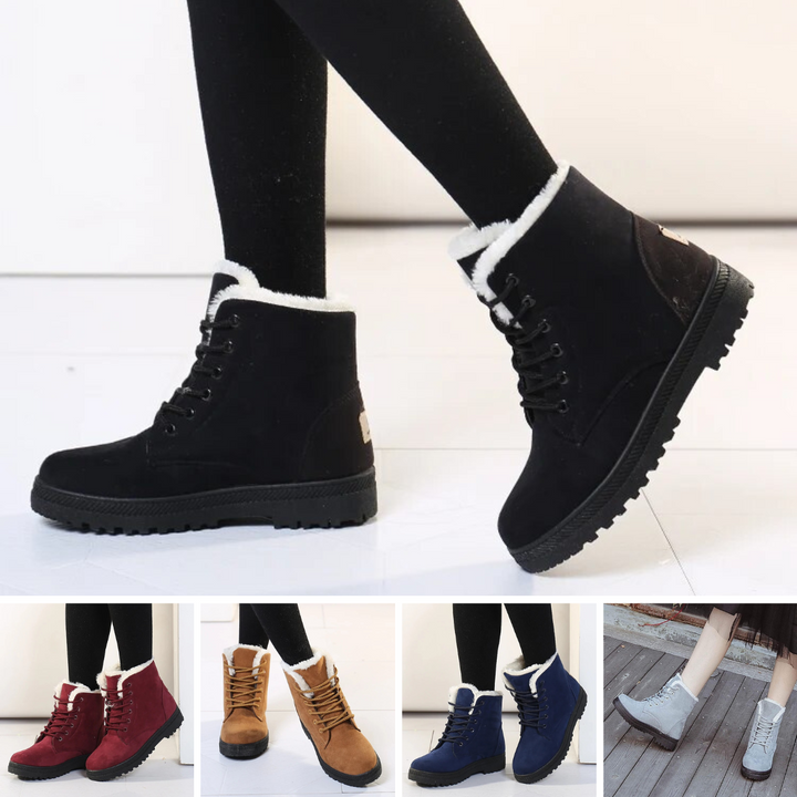 Drune | Rutschfeste Schnee Stiefel Mit Wolle Für Damen - Perfekt für Outdoor-Aktivitäten