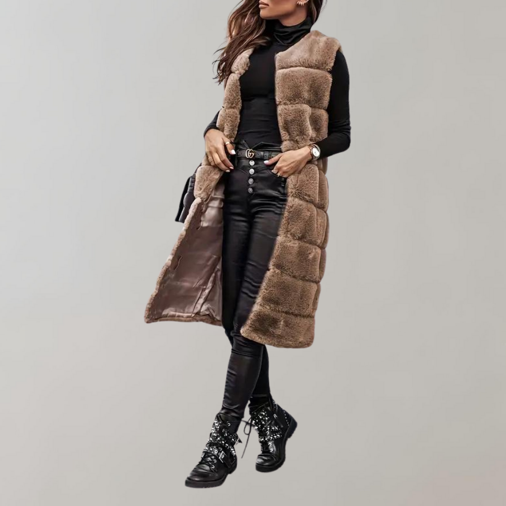 Drune | Lange Winterjacke für Damen