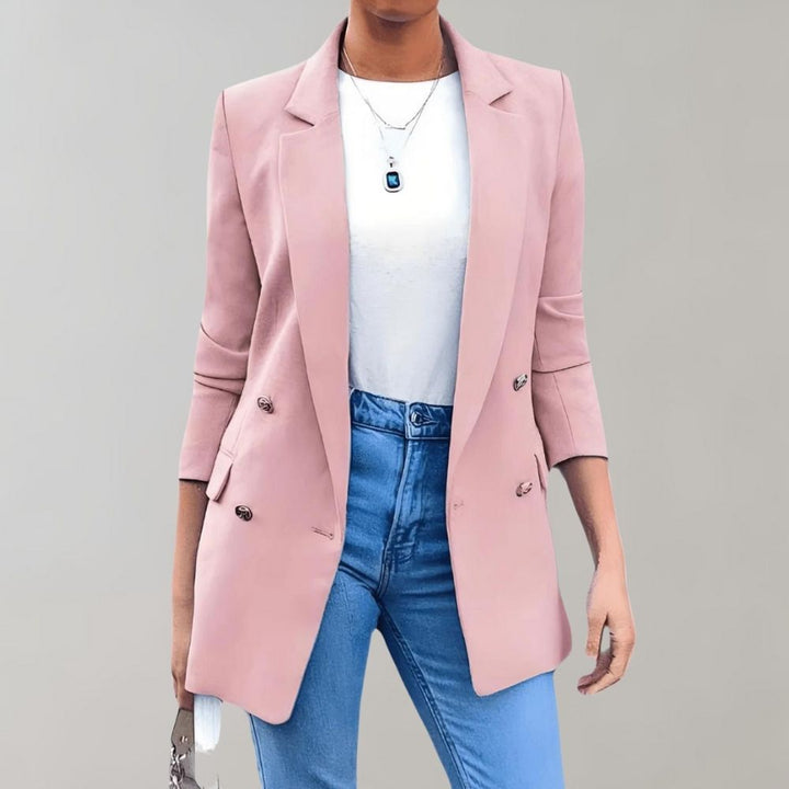 Drune | Elegante lange Frühlingsjacke für Frauen