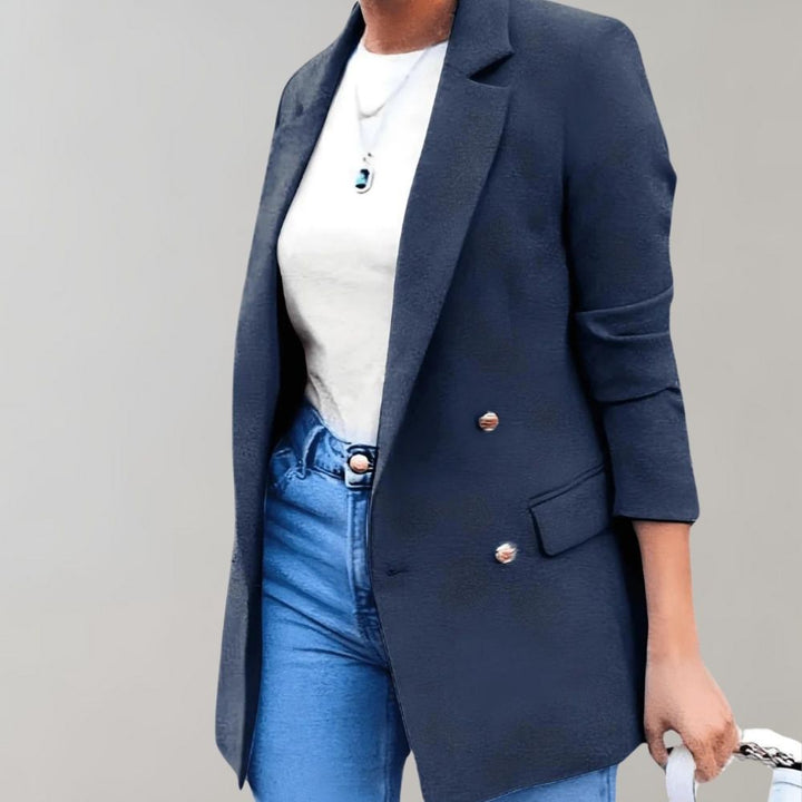 Drune | Elegante lange Frühlingsjacke für Frauen