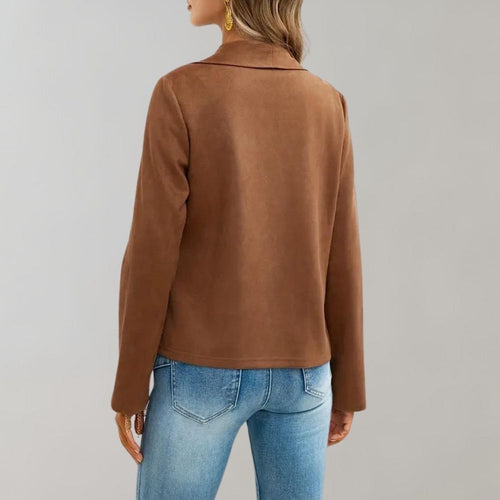Drune | Modische Damenjacke Aus Wildleder