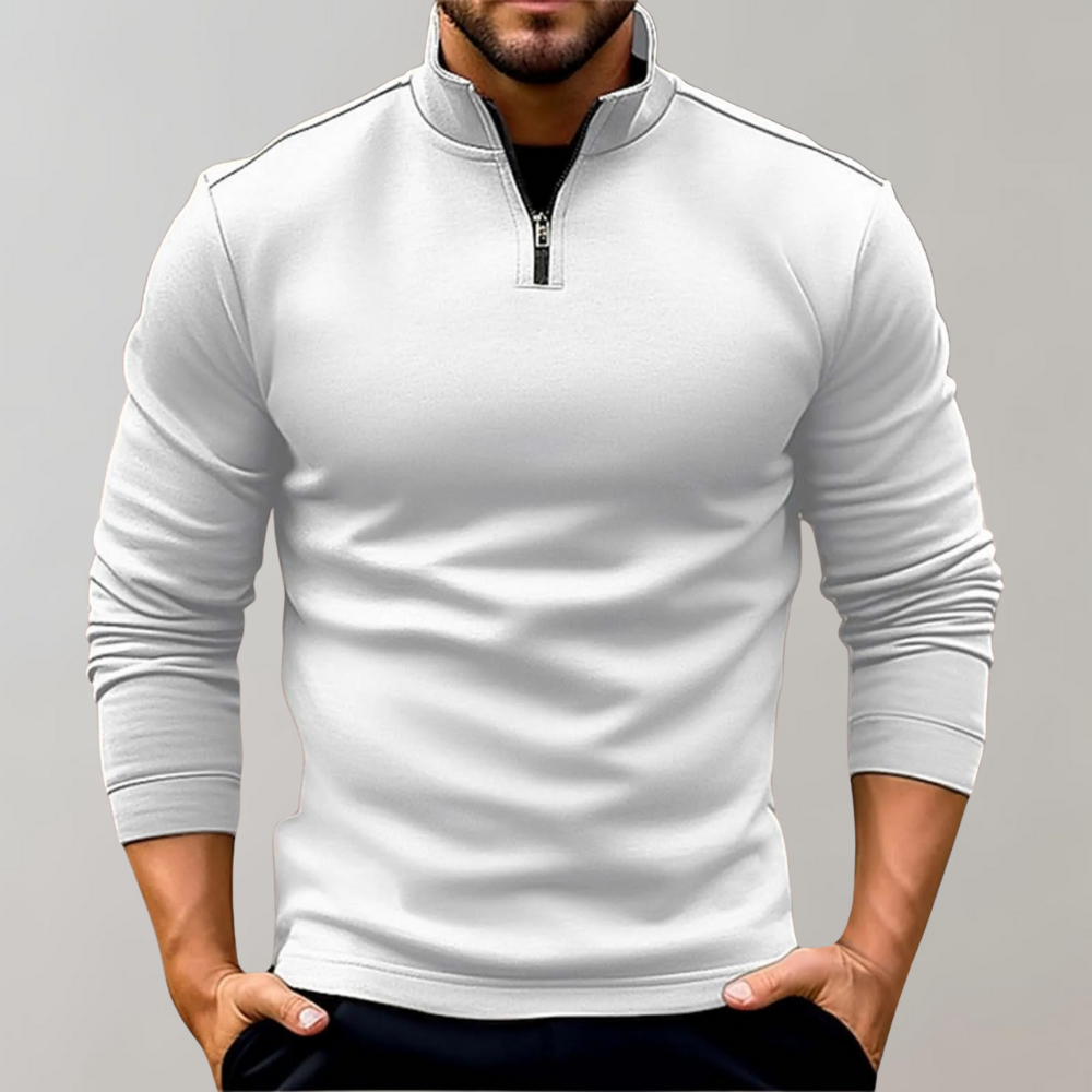 Drune | Herrenpullover mit Reißverschluss