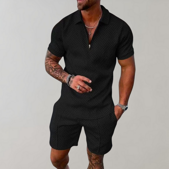 Drune | Polo und Shorts Sommer Satz Herren