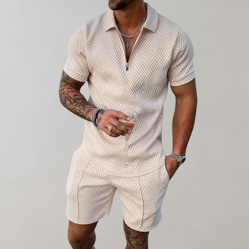 Drune | Polo und Shorts Sommer Satz Herren