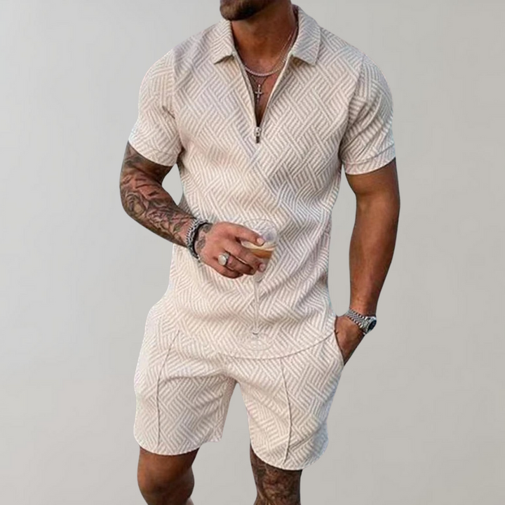 Drune | Polo und Shorts Sommer Satz Herren