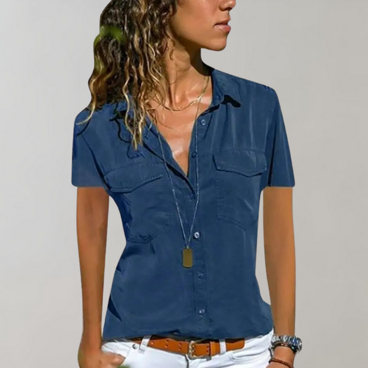 Drune | Kurzarmige Bluse für Frauen
