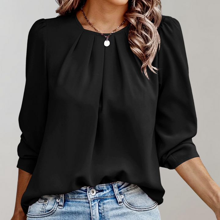 Drune | Gepflegte Satin-Bluse für Damen
