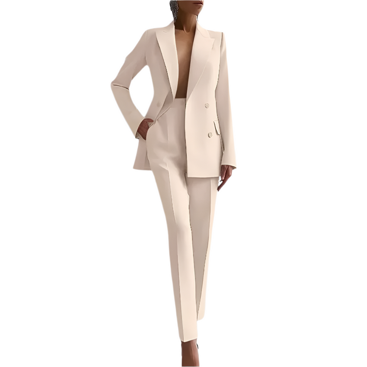 Drune | Elegantes Doppelreiher Kostüm für Damen