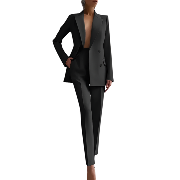 Drune | Elegantes Doppelreiher Kostüm für Damen