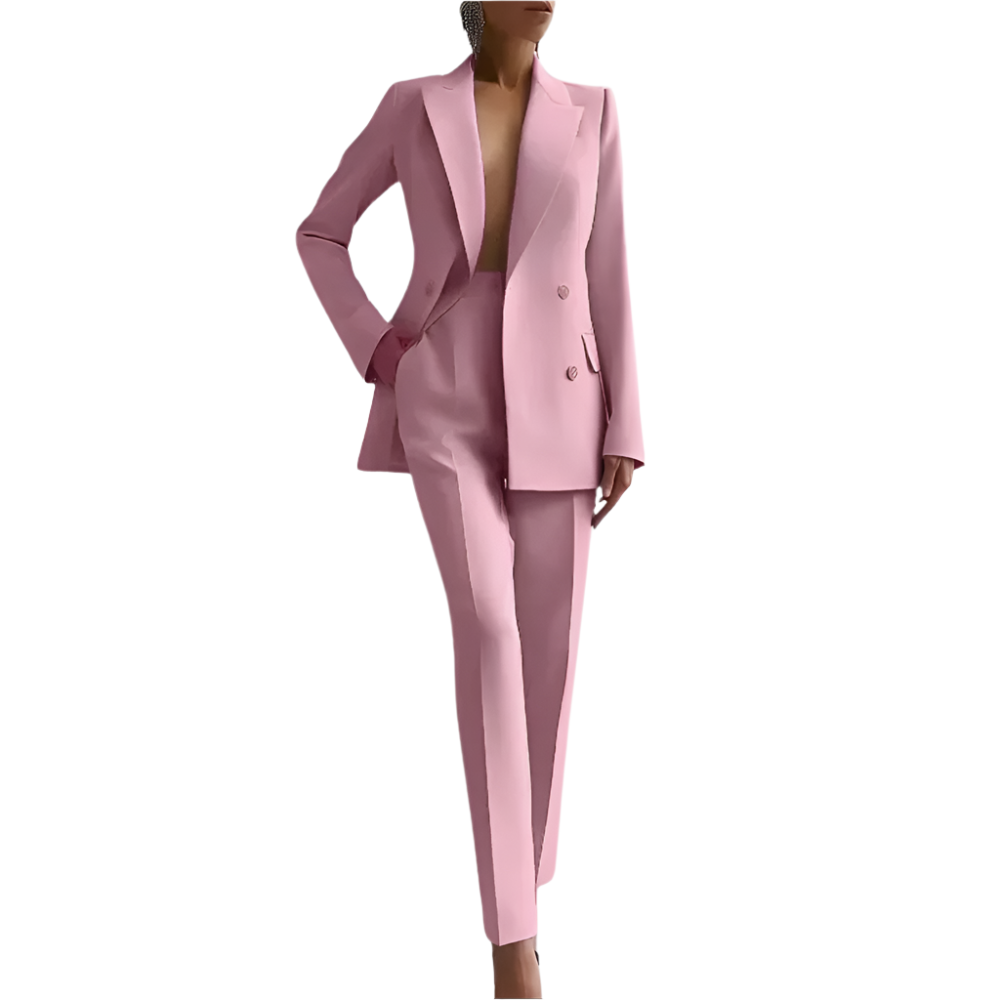 Drune | Elegantes Doppelreiher Kostüm für Damen