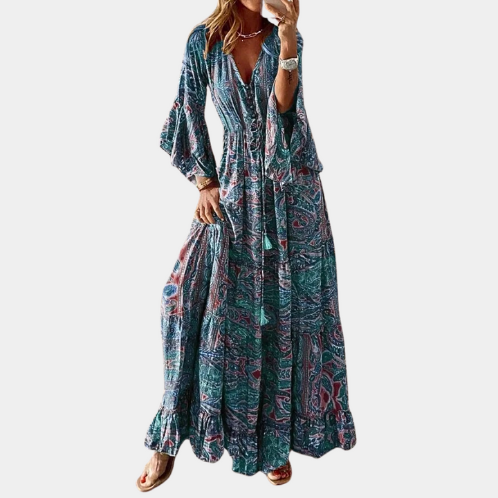 Drune | Boho Lange Kleid Für Frauen