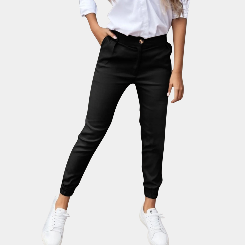 Drune | Stylische Damenhose mit engen Knö cheln