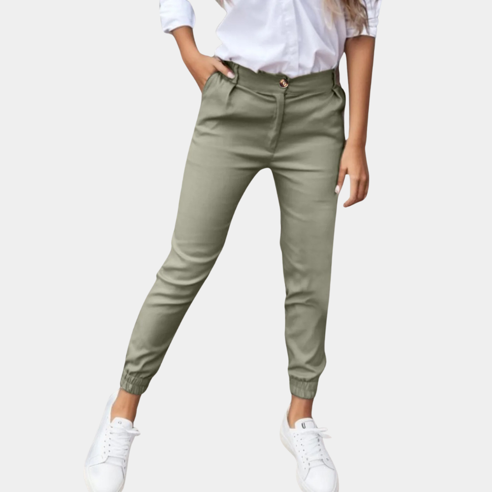 Drune | Stylische Damenhose mit engen Knö cheln