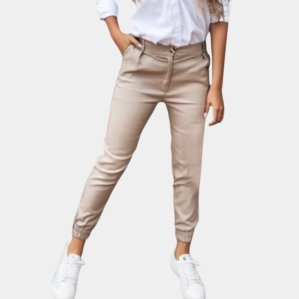 Drune | Stylische Damenhose mit engen Knö cheln