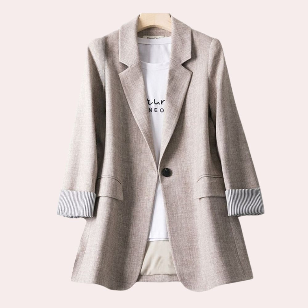 Drune | Damen Blazer Schick und Elegant Lässig und Bequem