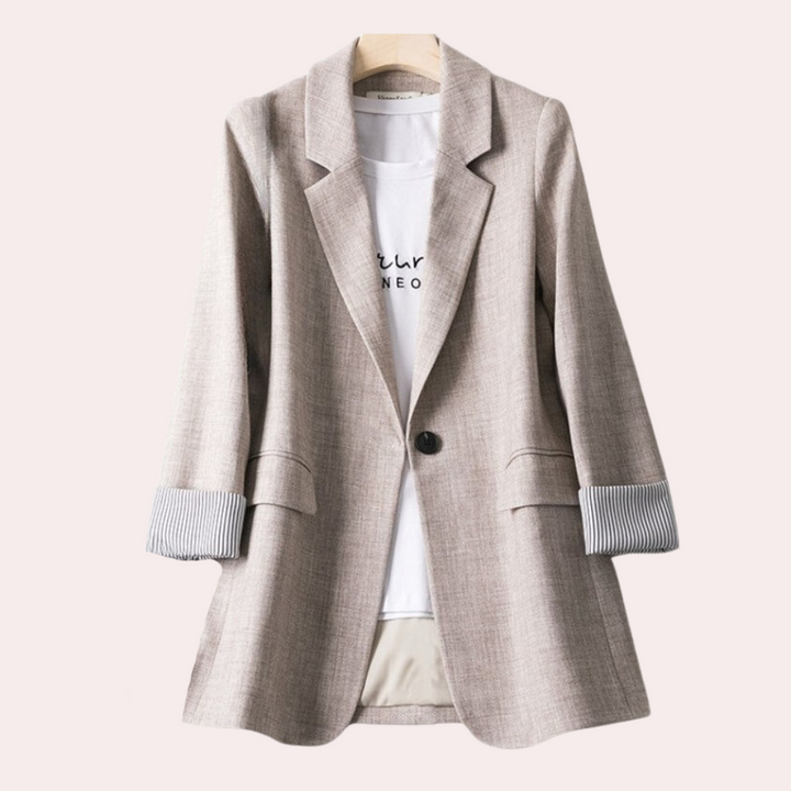 Drune | Damen Blazer Schick und Elegant Lässig und Bequem