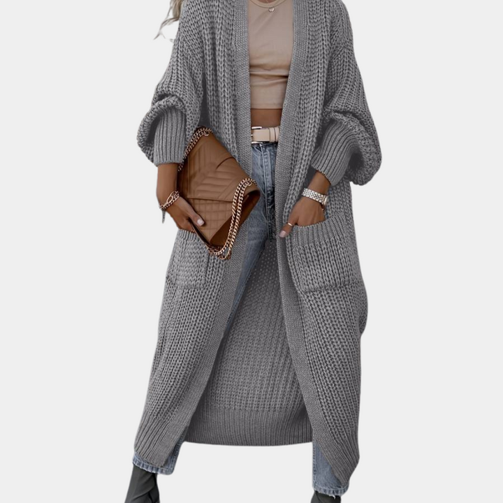 Drune | Bequem Lang Gestrickte Damenjacke