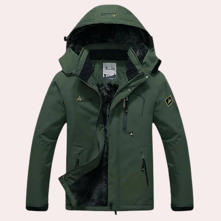 Drune | Regenbeständige winddichte Winterjacke