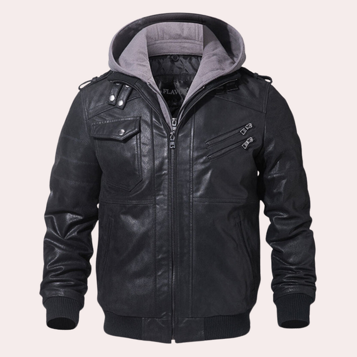 Drune | Stilvolle Herrenjacke mit Kapuze