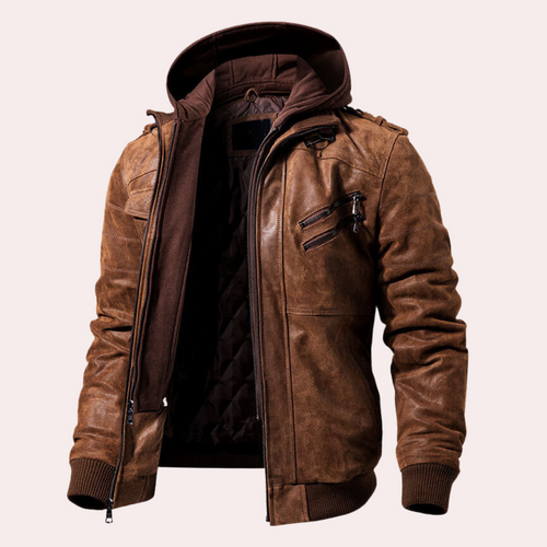 Drune | Stilvolle Herrenjacke mit Kapuze