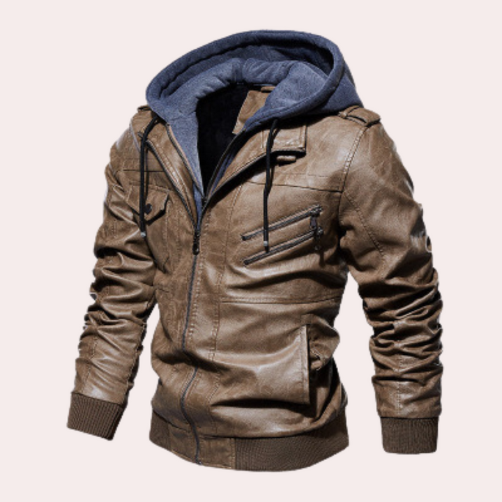 Drune | Stilvolle Herrenjacke mit Kapuze