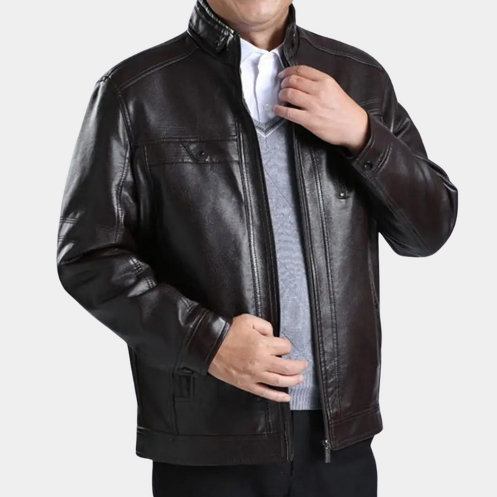 Drune | Moderne Herren steppjacke mit Stehkragen